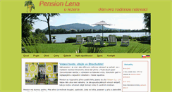 Desktop Screenshot of pension-lena.cz